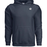 VolCrush White Letter Emblem Hoodie