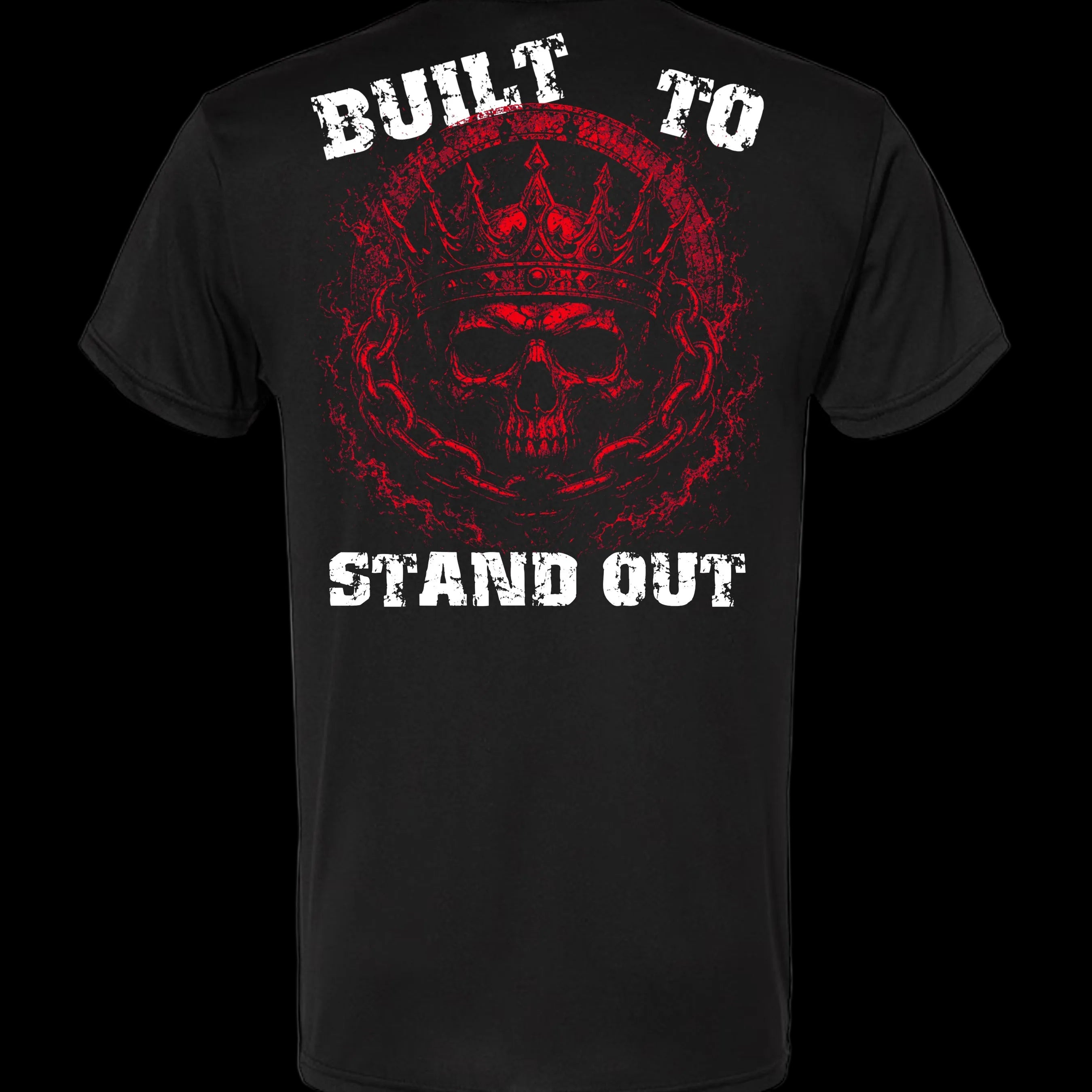 THE FALLEN KING Performance T-Shirt back graphic