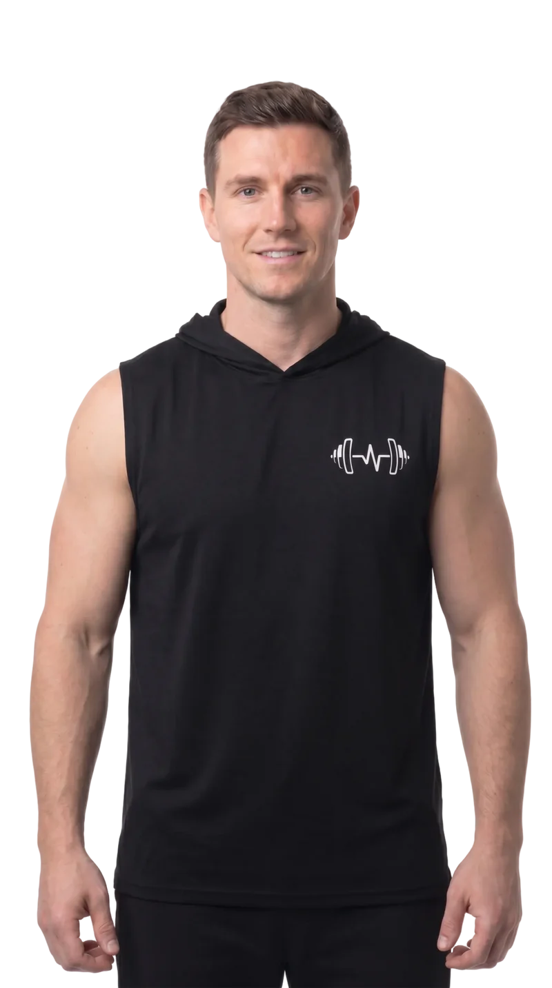 Pulsation Sleeveless Hoodie