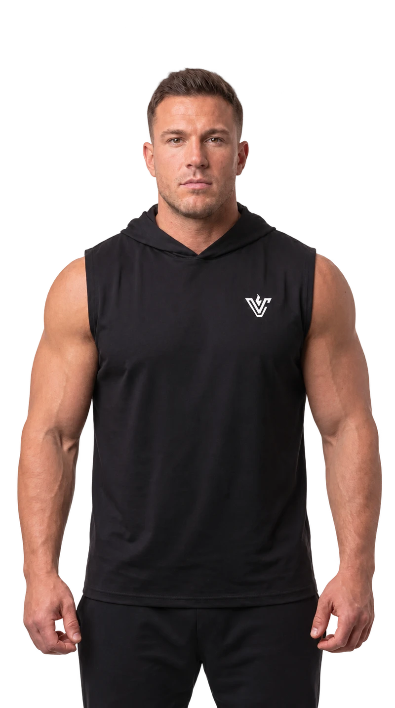 VolCrush Base Logo Sleeveless Hoodie